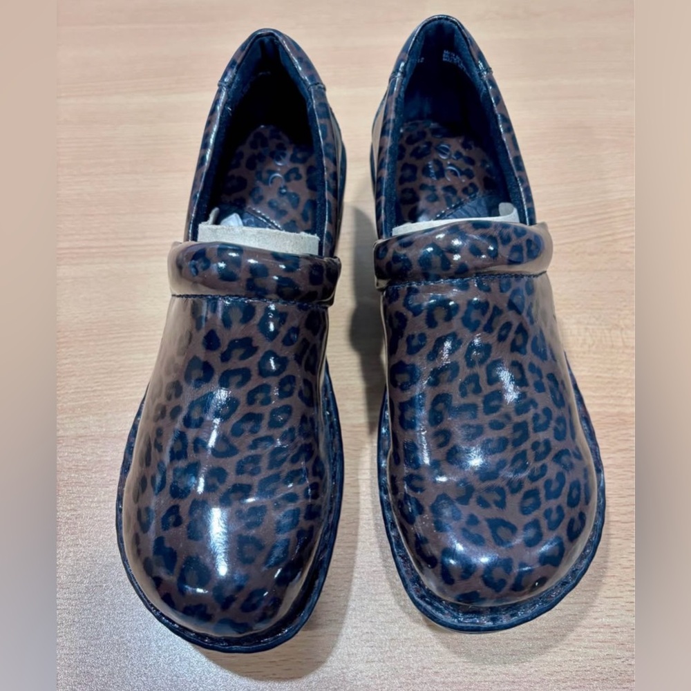 b.o.c. Peggy Leopard Print Mules
